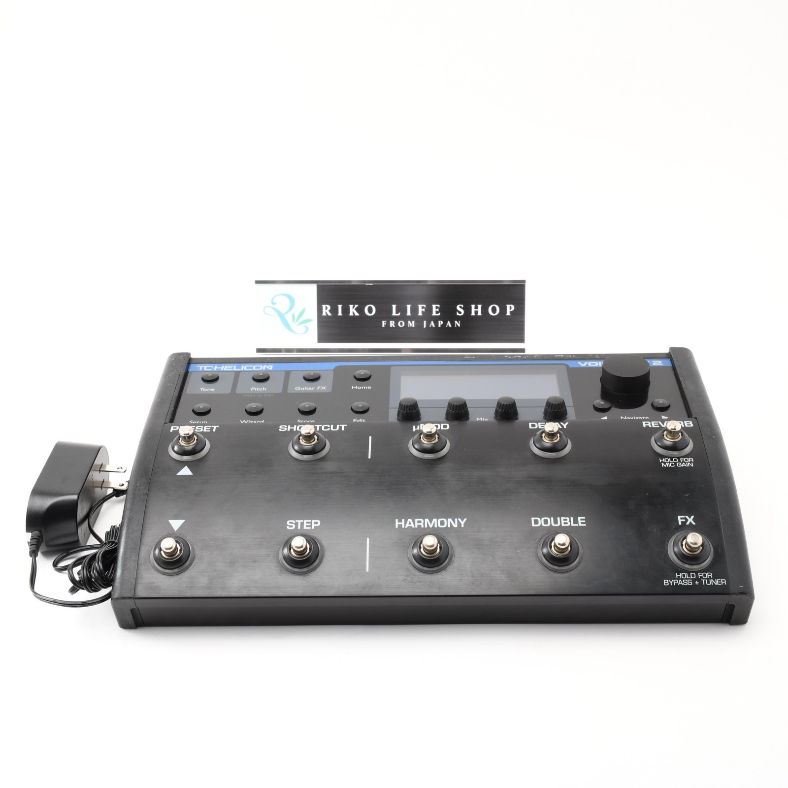 TC-Helicon VoiceLive 2 Vocal Effects Processor Guitar Harmonizer Pedal Tested JP