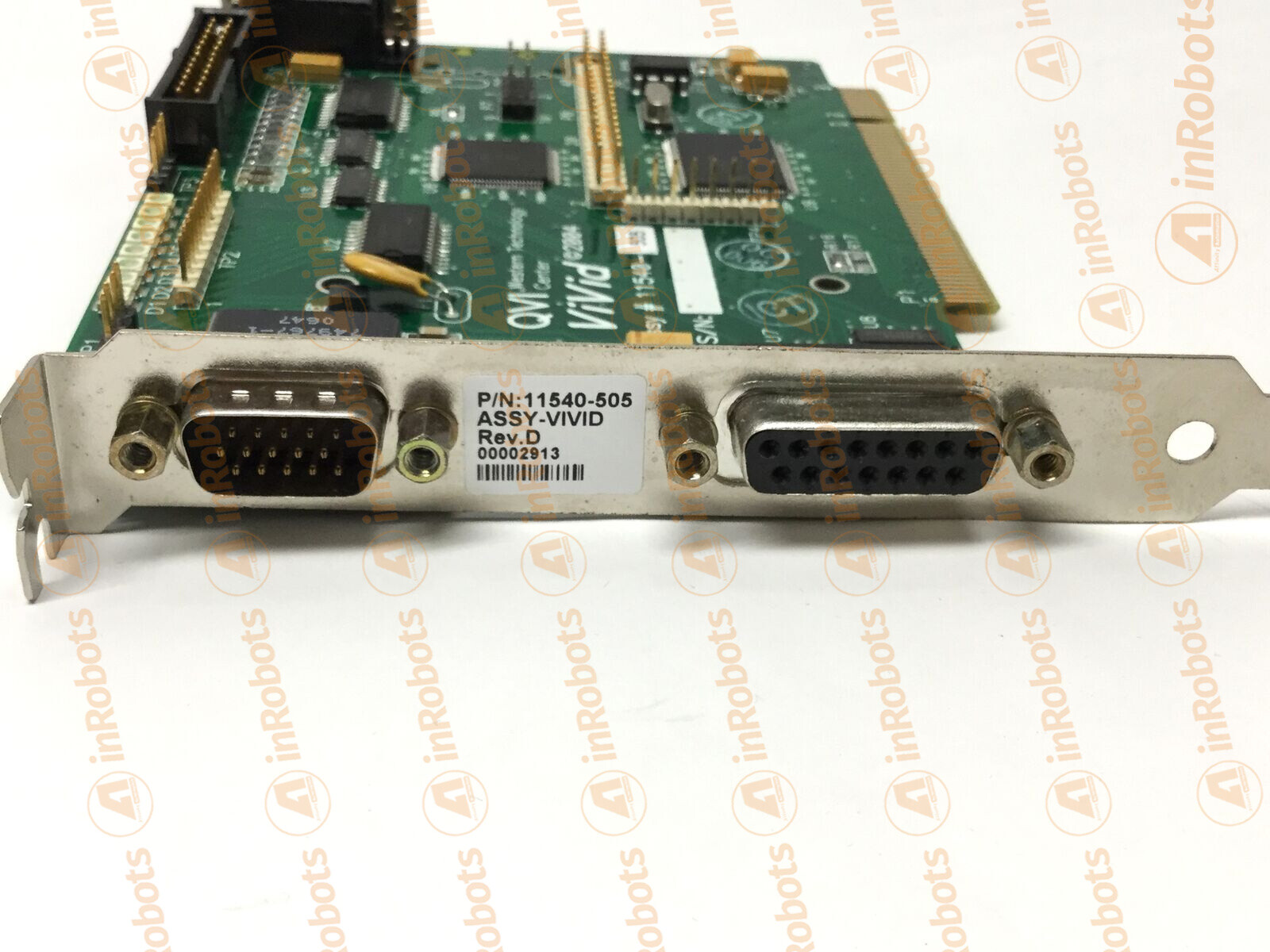QVI 11540-505 ViVid PCI Video Capture Card 2x DB15 Male 1x DB15 Female 1PC