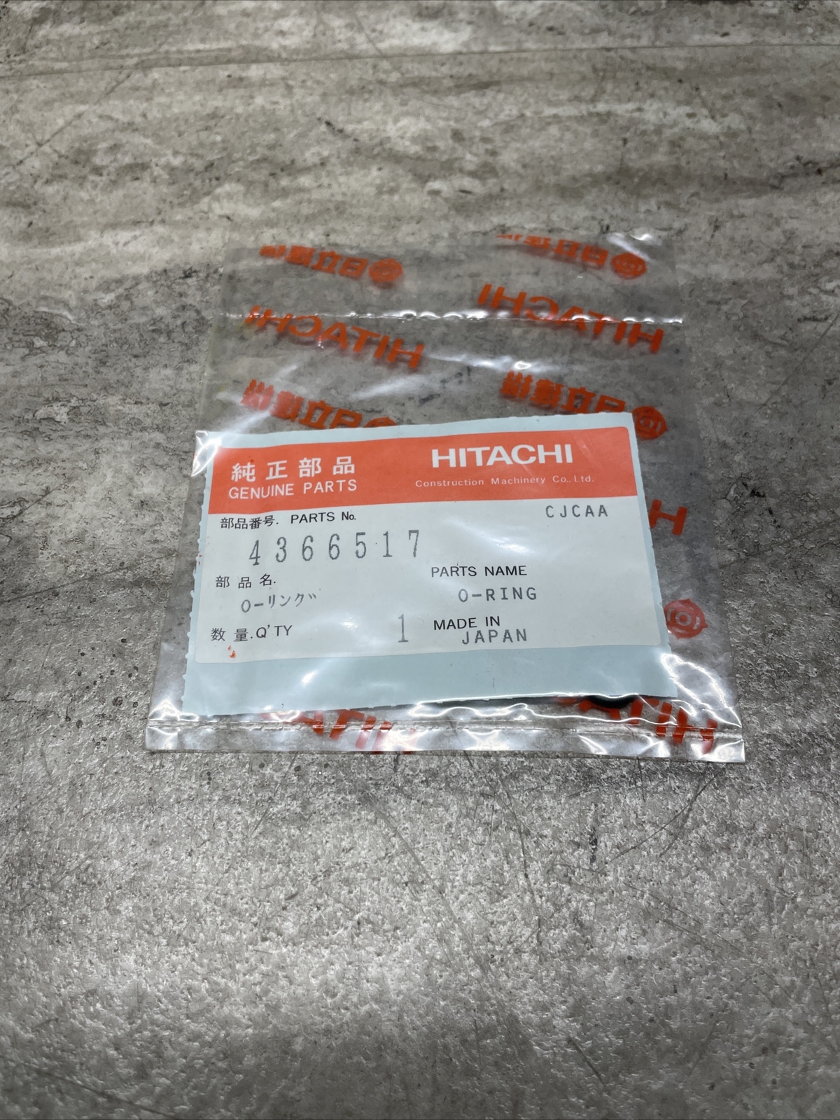 Genuine OEM Hitachi 4366517 O-Ring, New