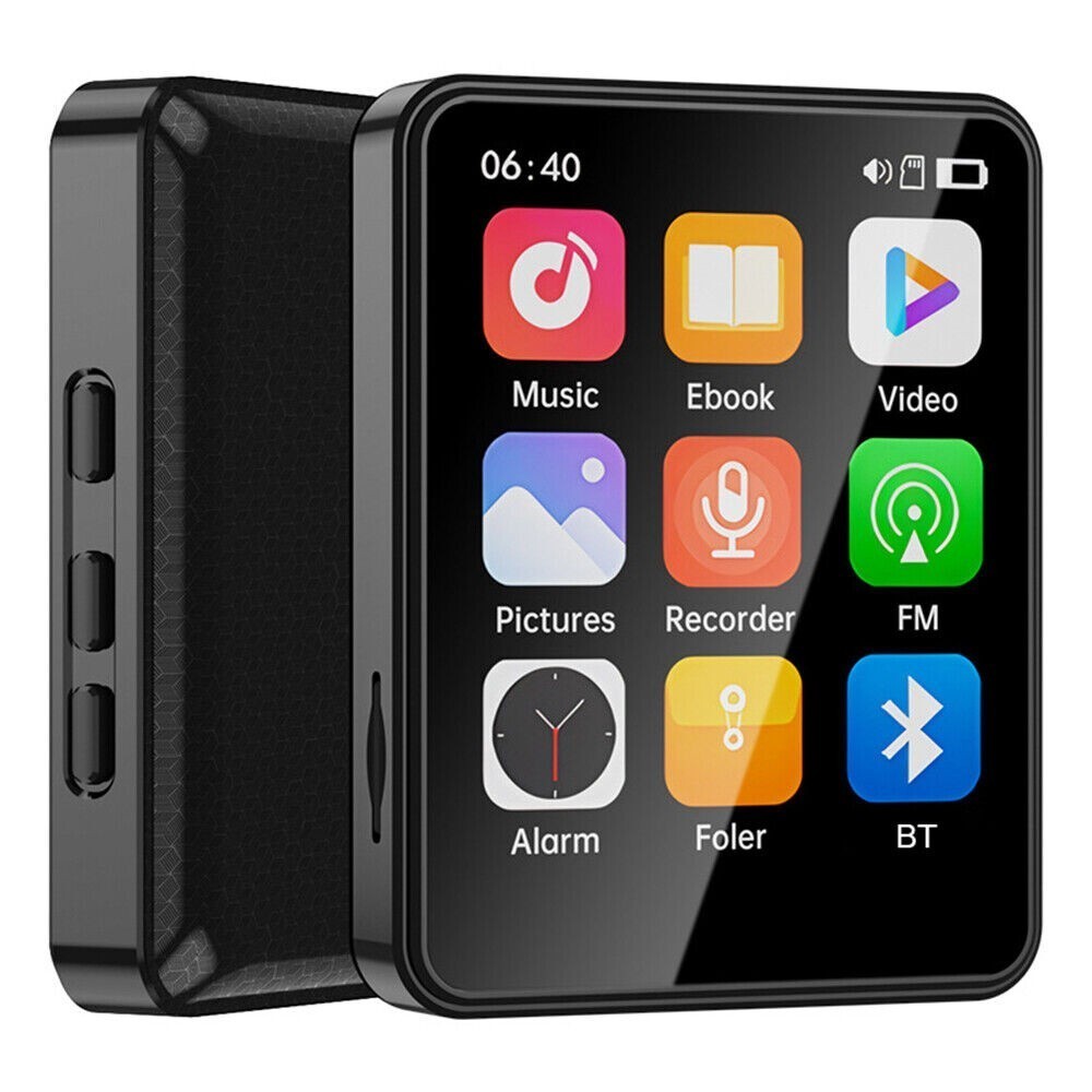 2.4 inch Full Touch Screen Bluetooth 5.3 HIFI MP3 Music MP4 Video Player 2025