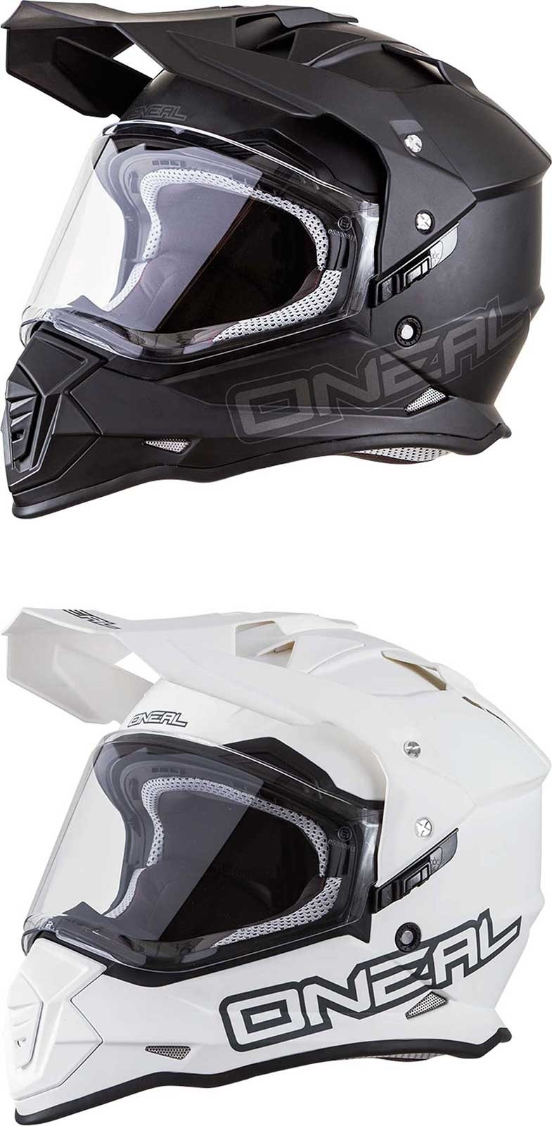 O'Neal Sierra II Flat Dual Sport Helmet - Adult MX Motocross Dirt Bike ATV Offro