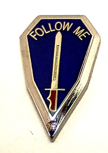 US Army Infantry School Fort Benning Georgia Pin Lapel Tie Tack OSUT BCT AIT