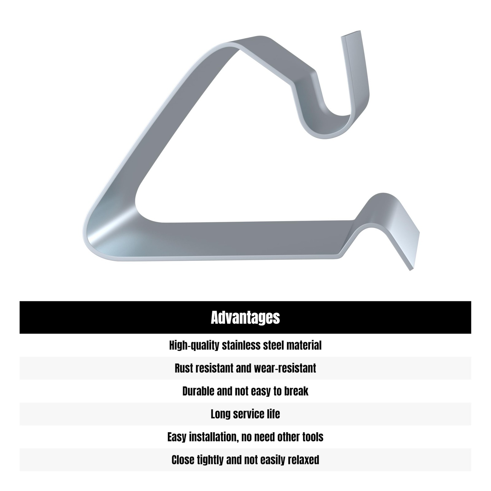 RV Screen Clips Door Window Retainer for Installer Rescreening 10 pack