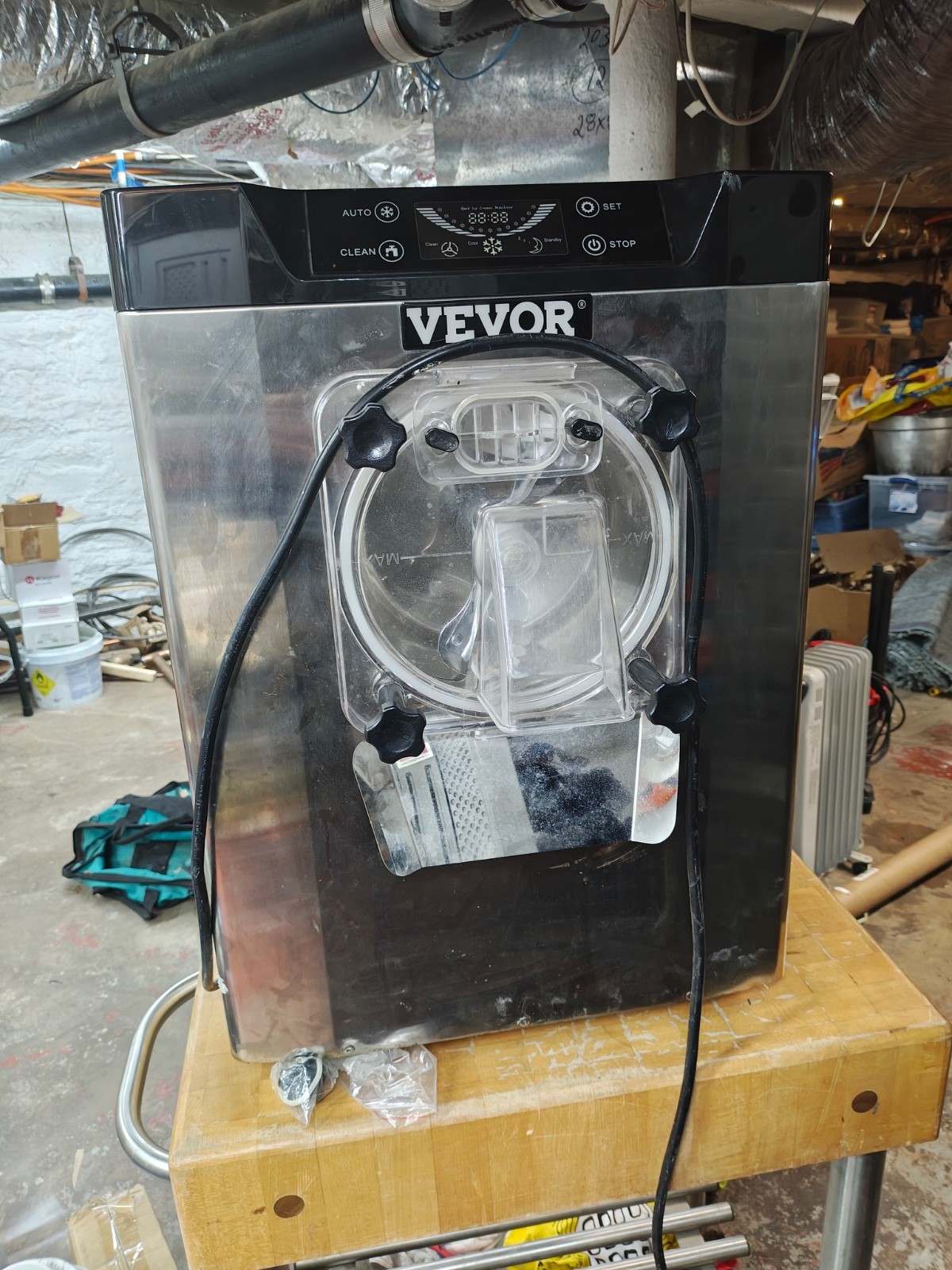Vevor YKF-618 Soft Serve Ice Cream Machine Countertop/ Never used!! Great Deal!