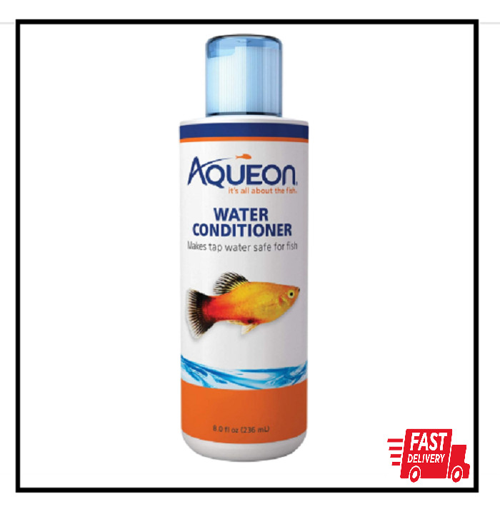 Aqueon Aquarium Water Conditioner Bottle, 8 Ounces