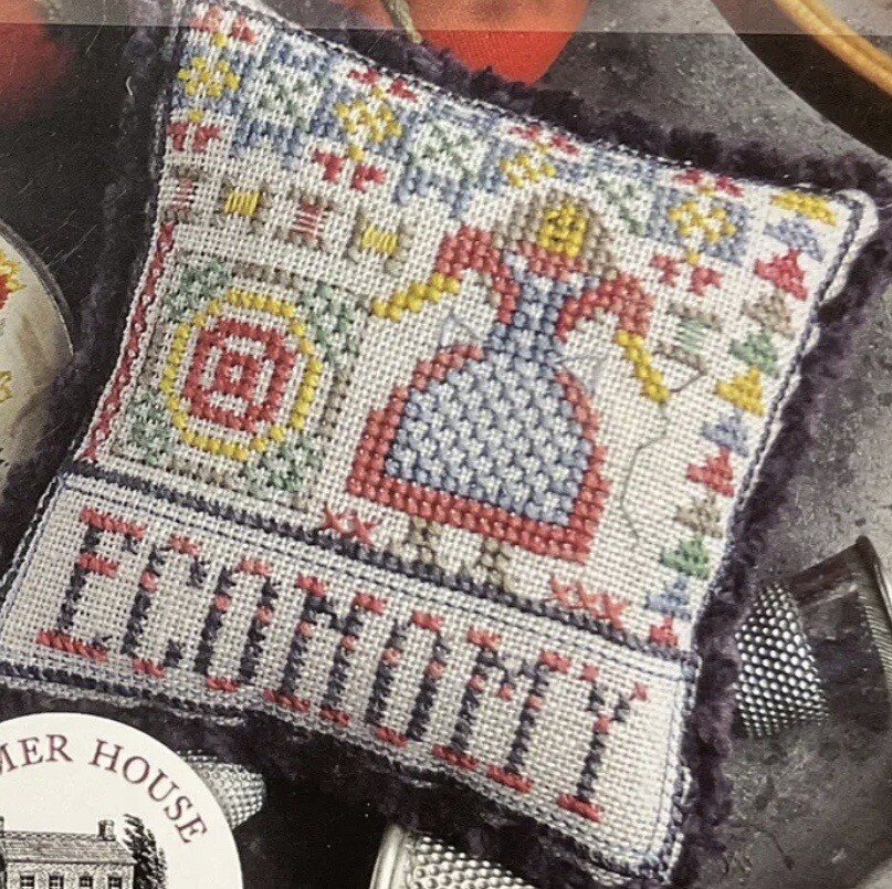 2020 FRAGMENTS IN TIME VIRTUES - #4 ECONOMY Cross Stitch Pattern/Chart