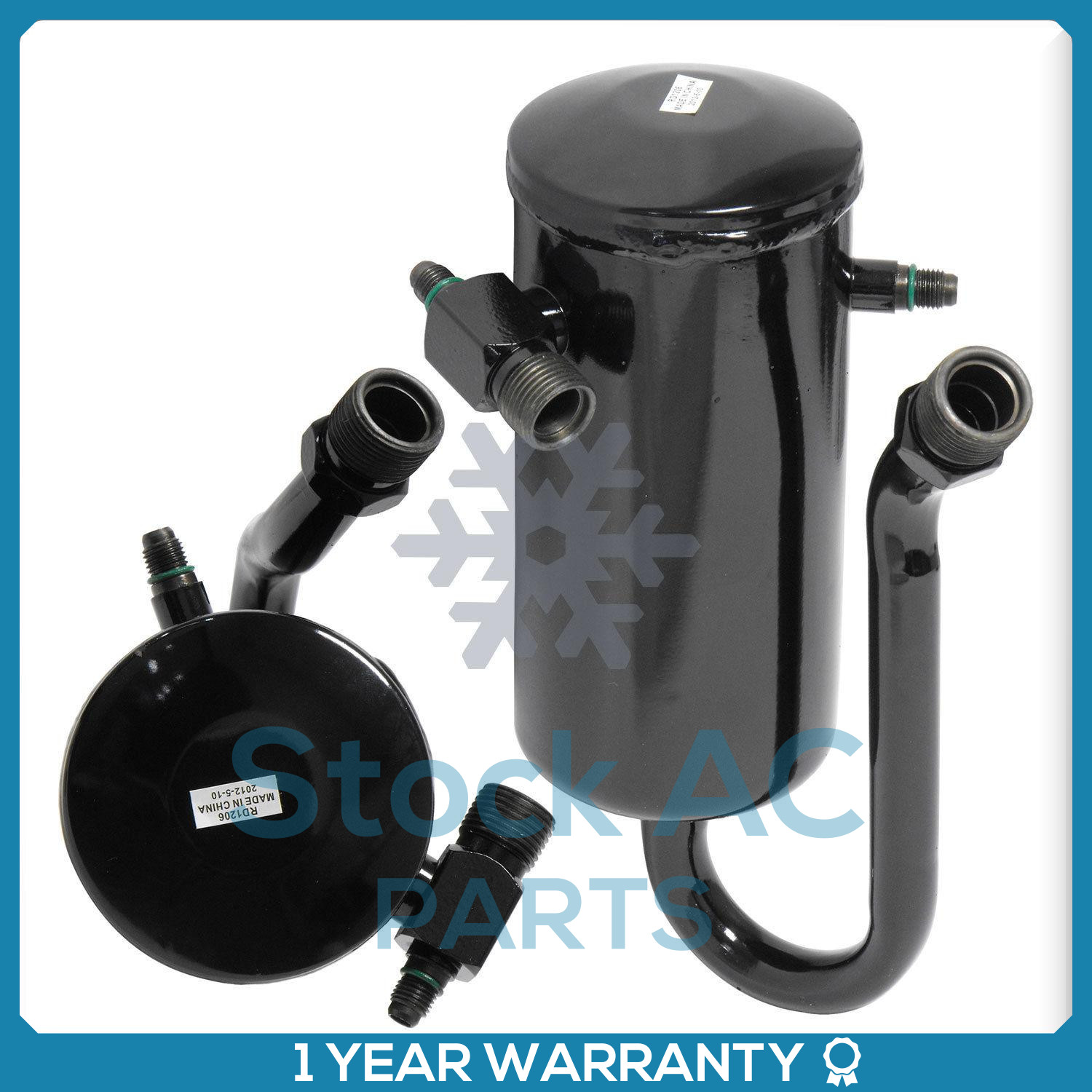 New A/C Receiver Drier for Ford Bronco, Explorer, F, F100, F150, F250, F-35..