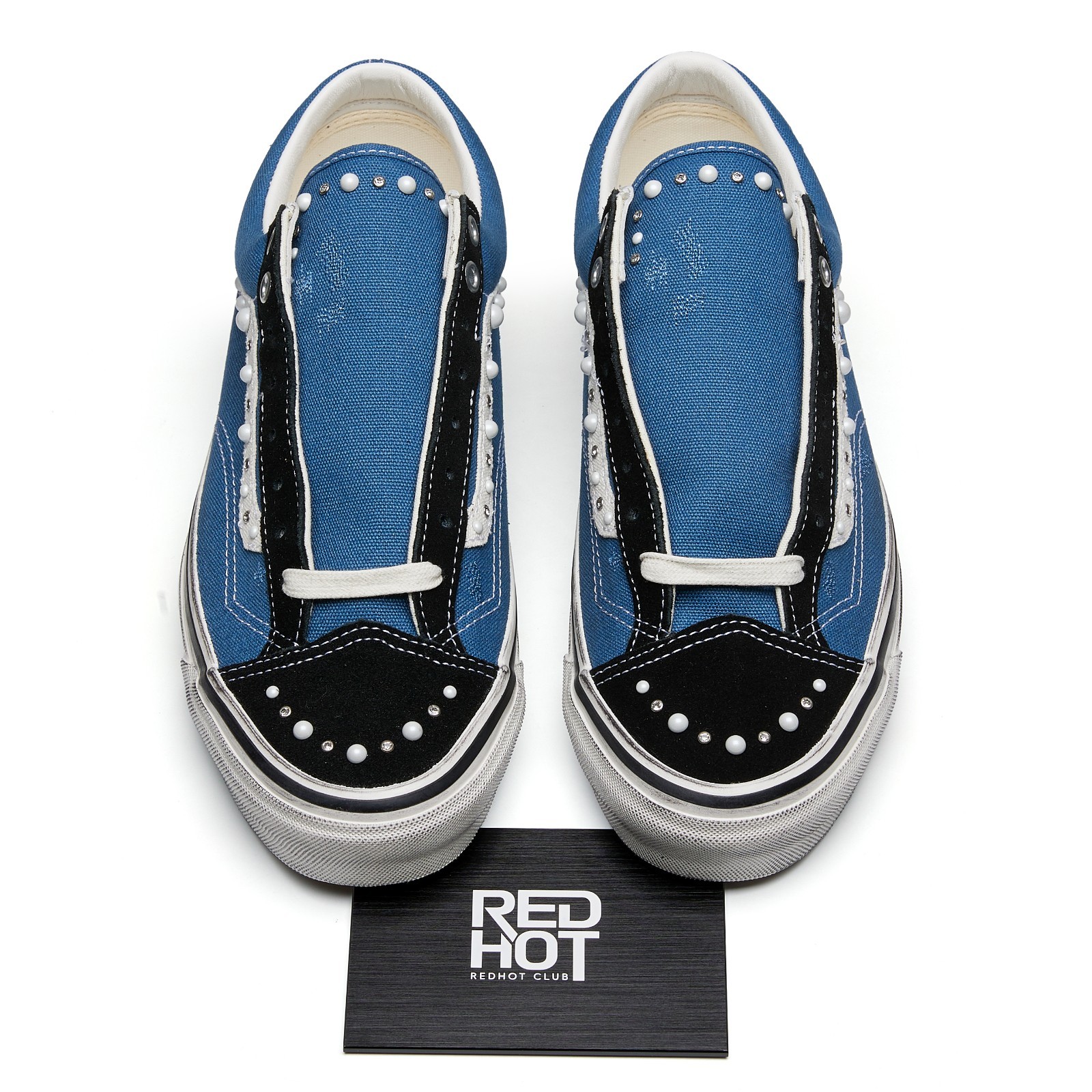 Vans Old Skool 36 LX Pearlized Pack-Black Navy VN000E8VYA6 Ship Now