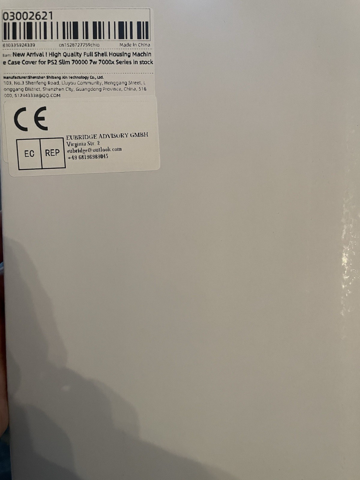 Housing Shell for PS2 70000 Series Host Shell Console with Screw Set V8D31876