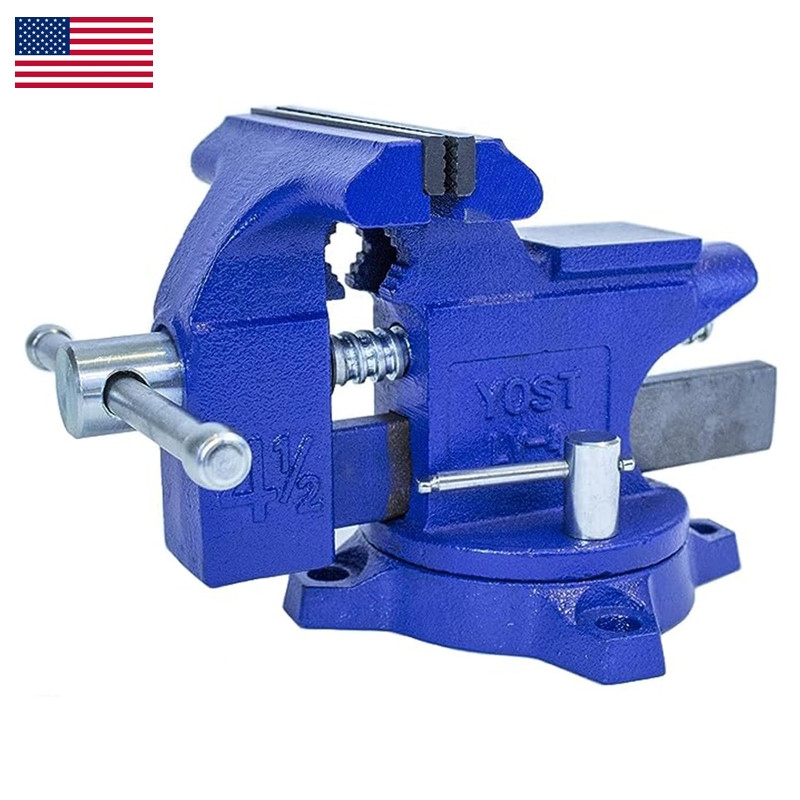 Yost Tools Yost Vises Lv-4 Homeowners Vise 4.5 Inch Jaw Width A 3 Inch Jaw