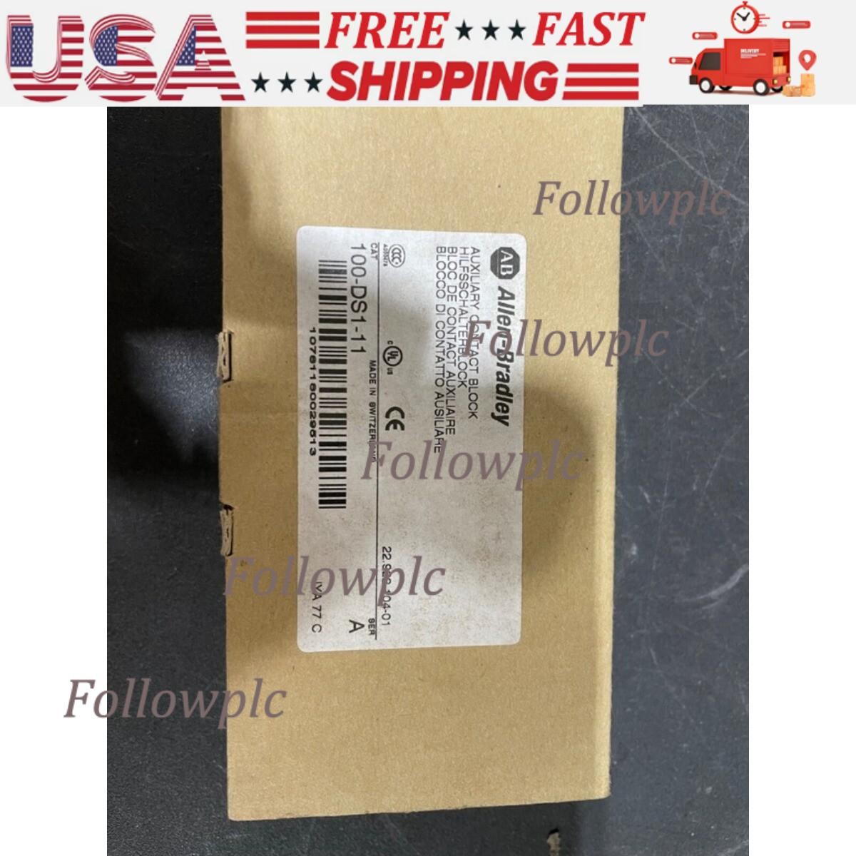 AB 100-DS1-11 Contactor Auxiliary Contact New 100DS111