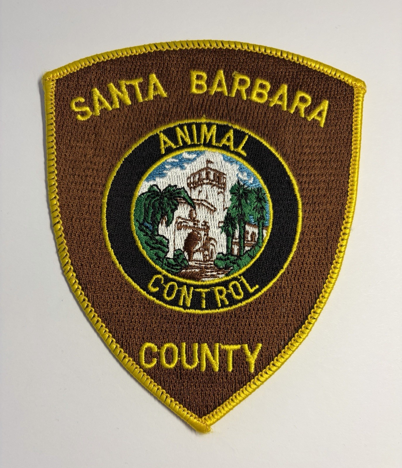 CALIFORNIA SANTA BARBARA COUNTY ANIMAL CONTROL PATCH #D47