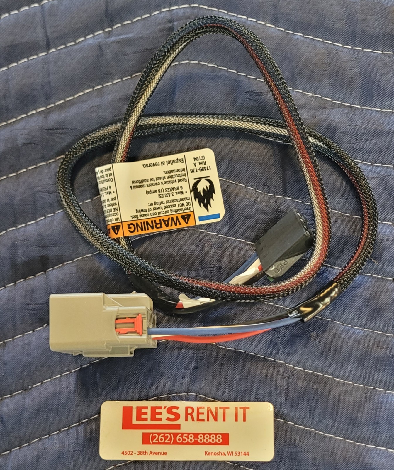 Tekonsha 3034-P Trailer Brake Control Harness