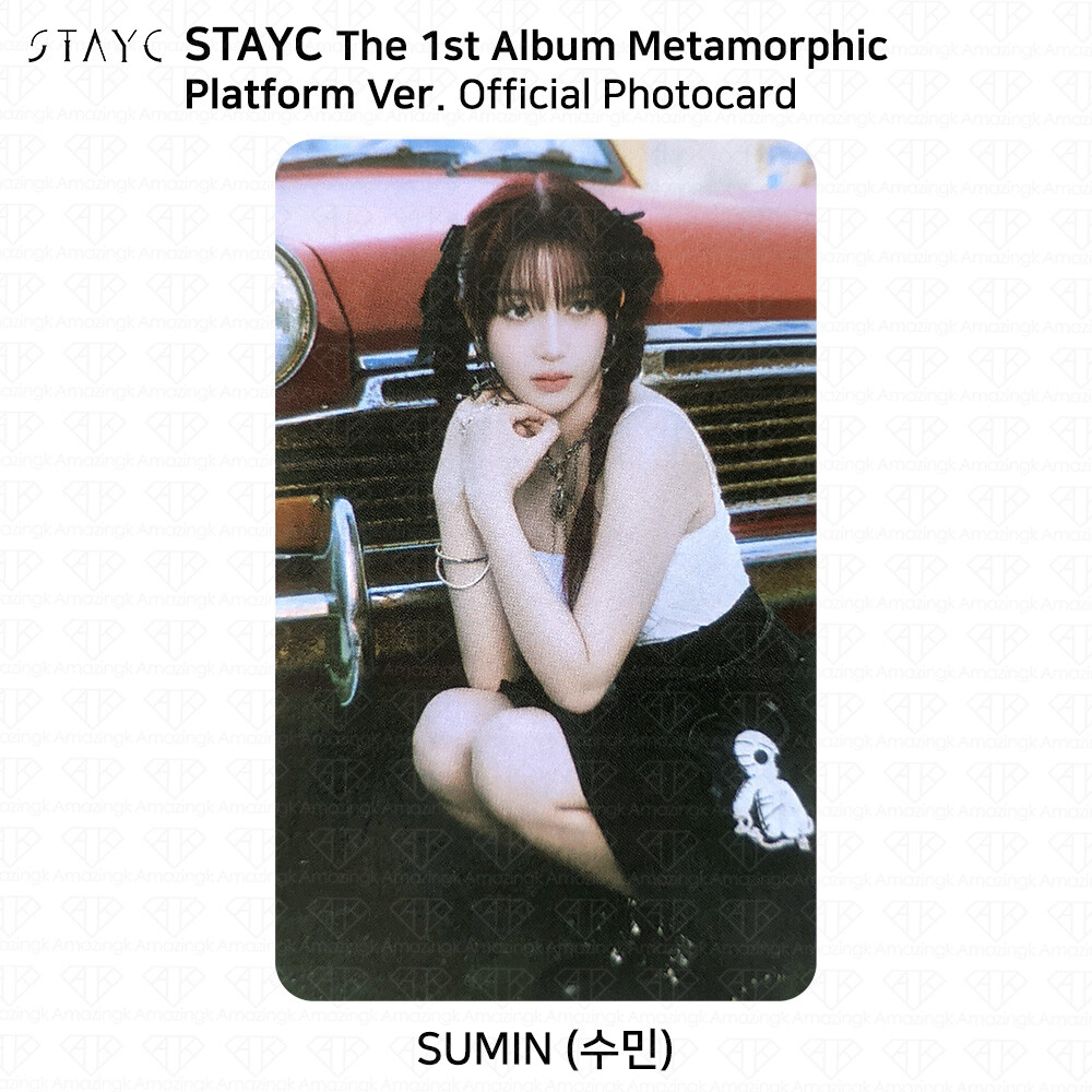 StayC The 1st Album Metamorphic Platform Ver Official Selfie Photocard QR Card