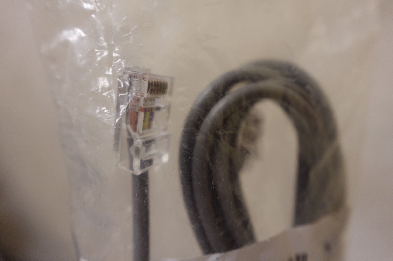 Honeywell Home Ademco N1867 ALARM PATCH CORD, PHONE, 8 POS, 10FT NEW