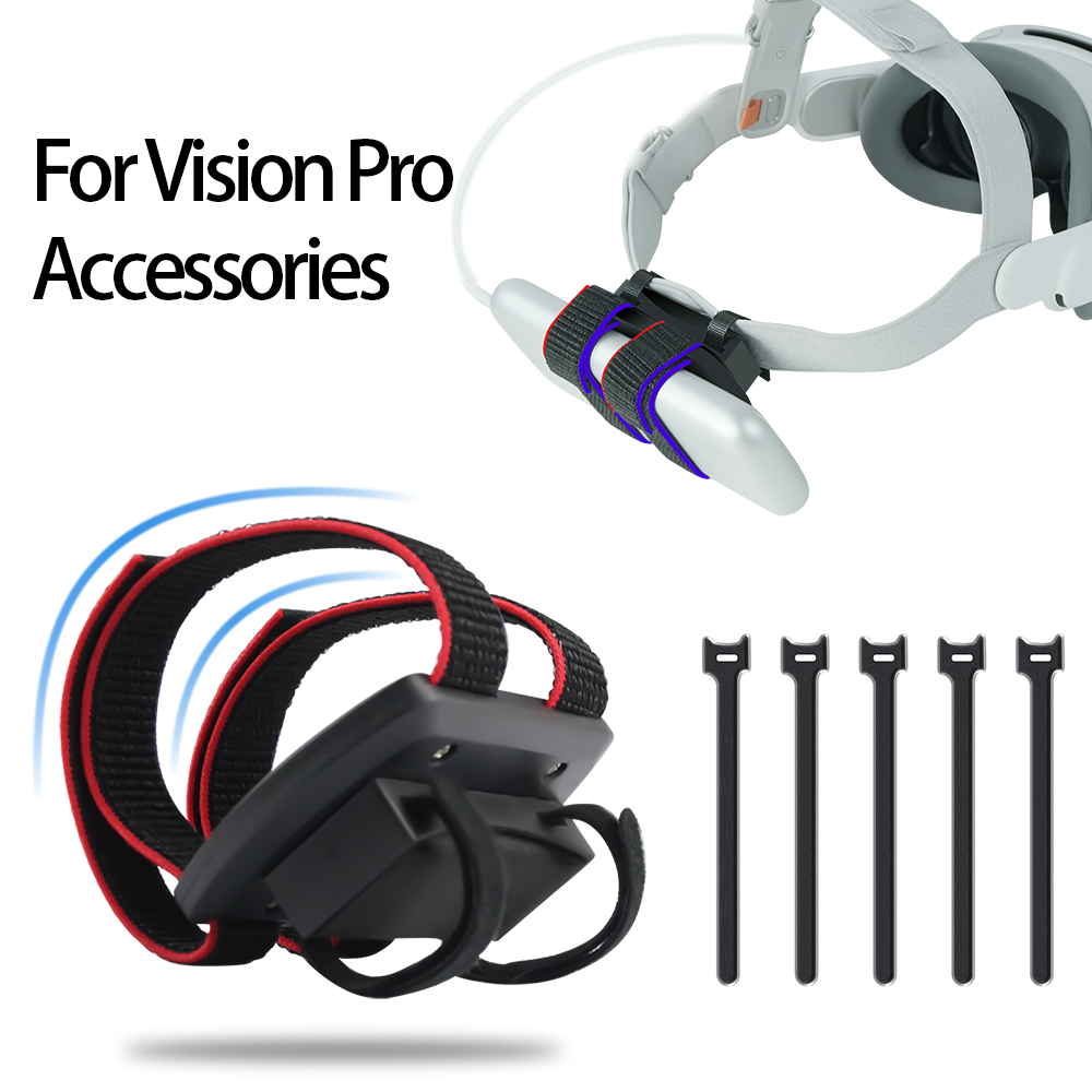 Suitable for Vision Pro battery tie down strap