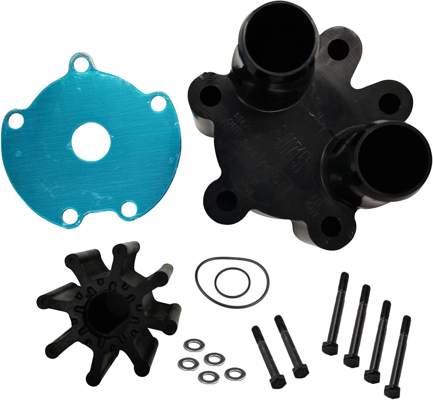 Water Pump Housing Impeller Kit for Sierra 183150 for Quicksilver 807151A14