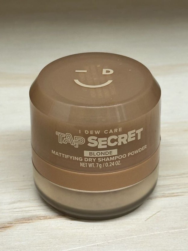 4. I Dew Care Tap Secret: Blonde Dry Shampoo Powder 0.24 Oz