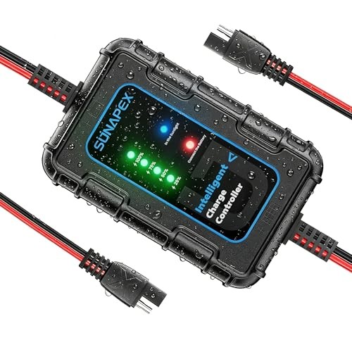 Solar Charge Controller 12V 10A Waterproof Solar Charge Regulator | Real-Time