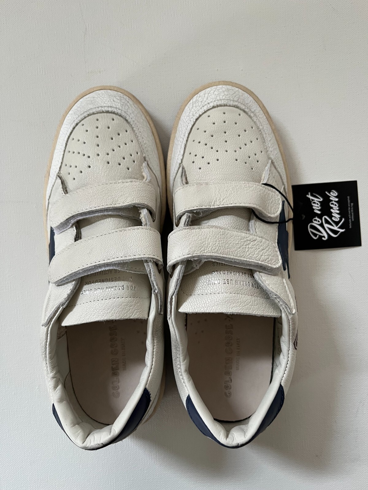 New Authentic Leather GOLDEN GOOSE Ballstar, Size US 5 / Euro 35, Expedited