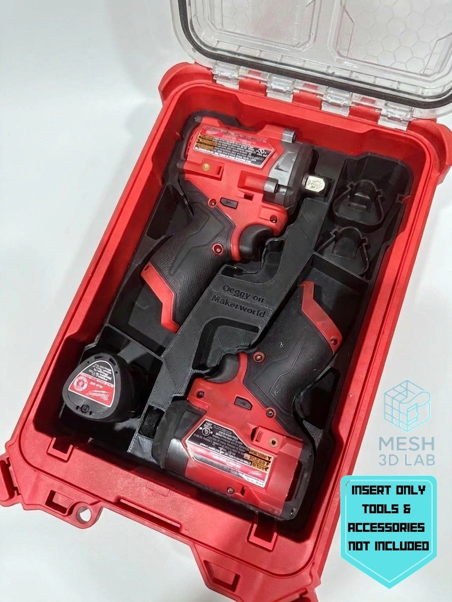 Fits Milwaukee M12 3453-20 Impact & 2562/2563 Wrench Insert (Insert Only)