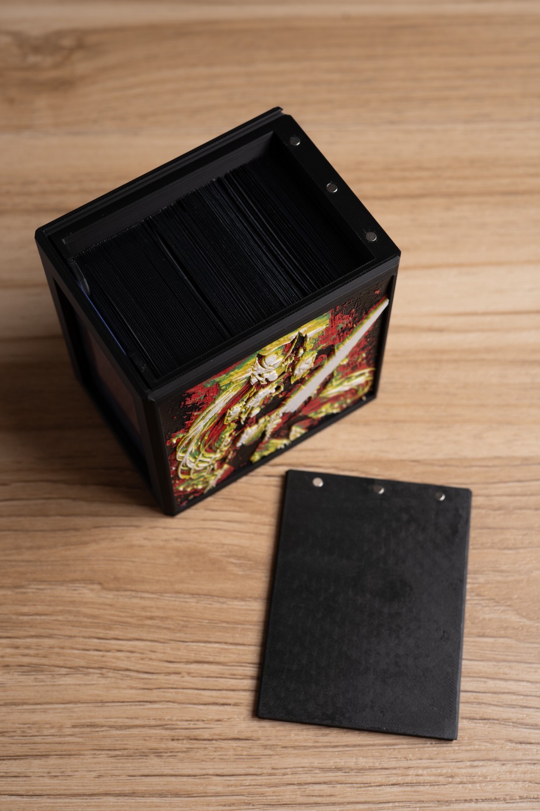 Megaman Zero themed Prism MTG Deck Box, EDH Commander Card Case
