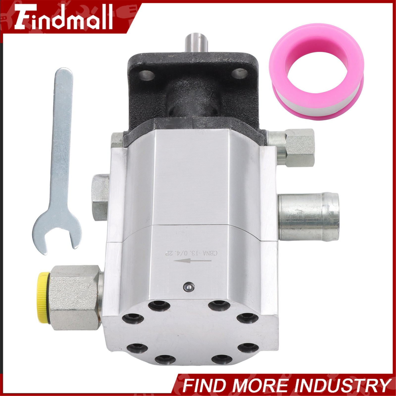 Findmall 16 GPM 2 Stage Hydraulic Pump 4000 PSI for Wood Log Splitters Gear Pump