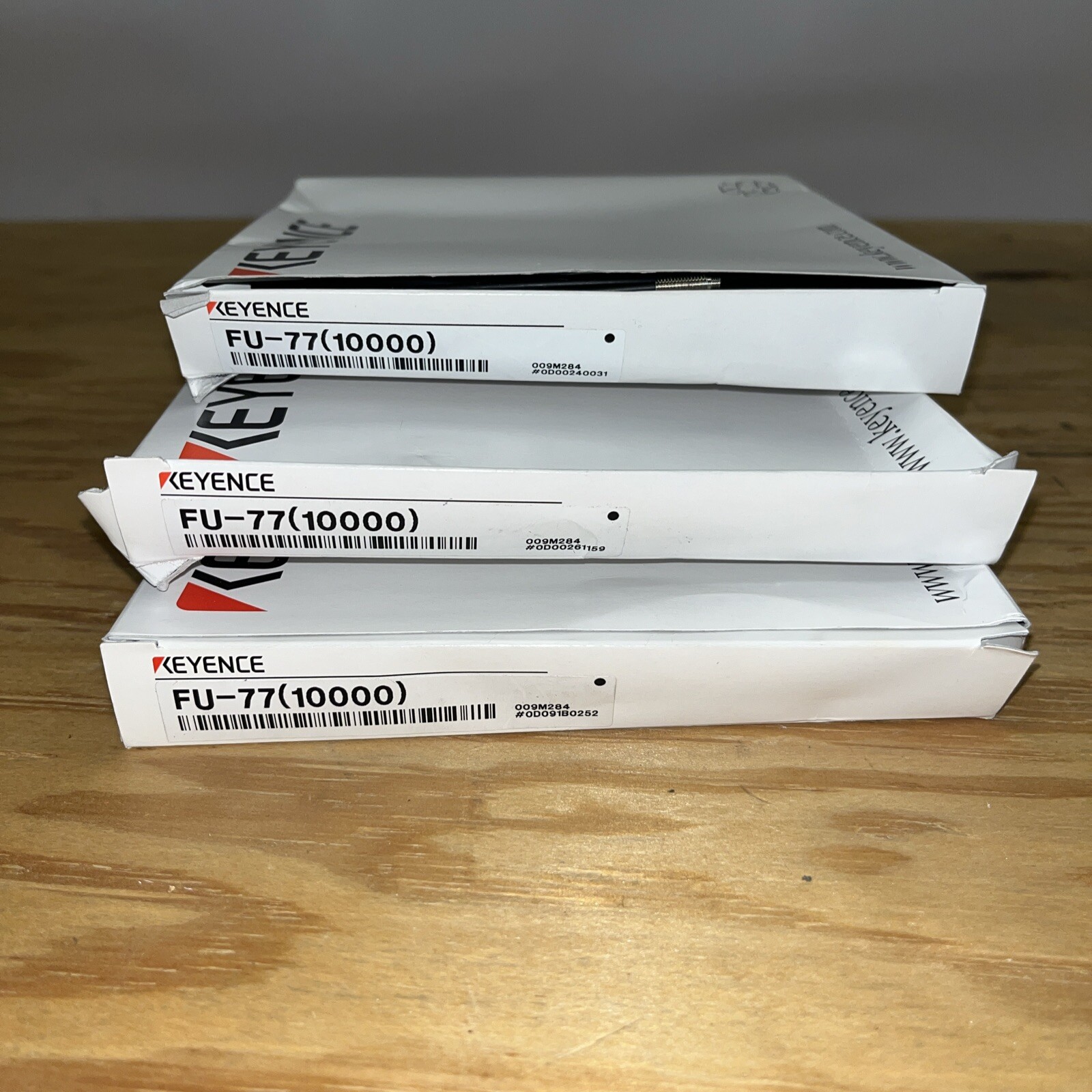 Lot Of 3-Keyence #FU-77, New Open Box Same Day Shipping, LG-1246