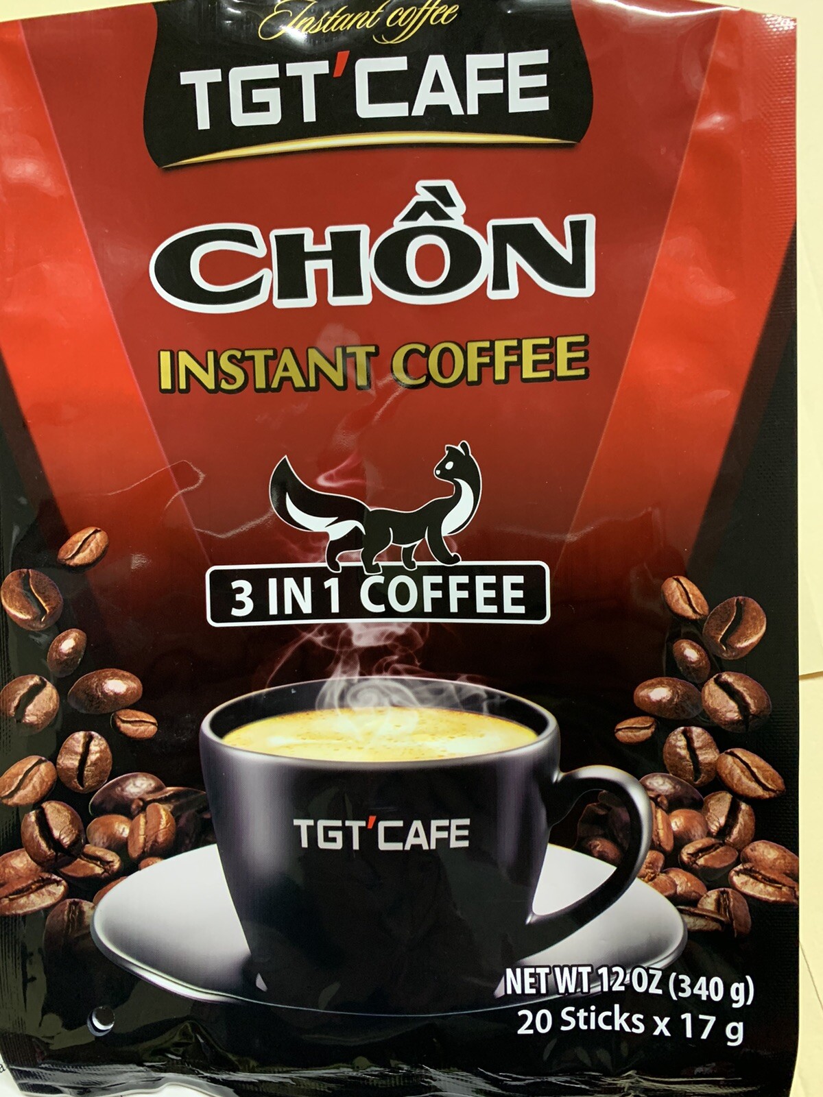 Chon Instant Coffee/ Cafe - Weasel Instant Coffee by TGT Cafe
