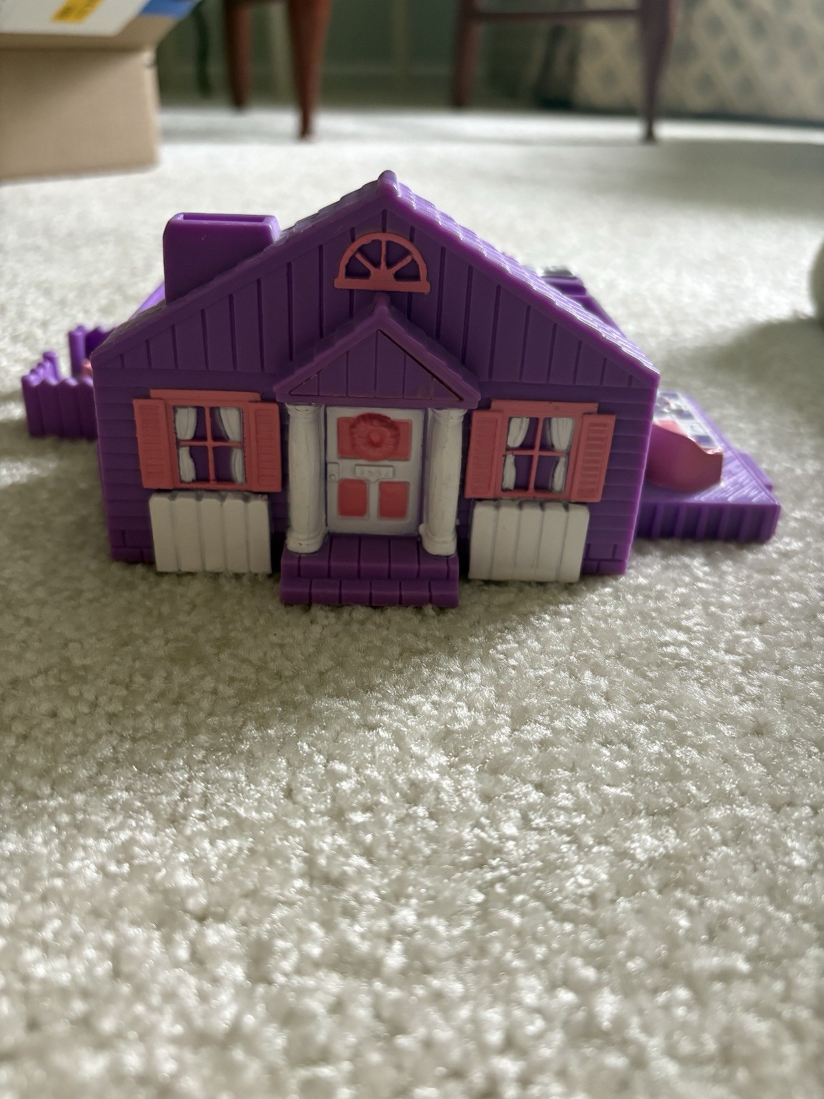 Hasbro Vintage 1996 Dough Pro-Doh Fantasy Replacement Purple House Piece