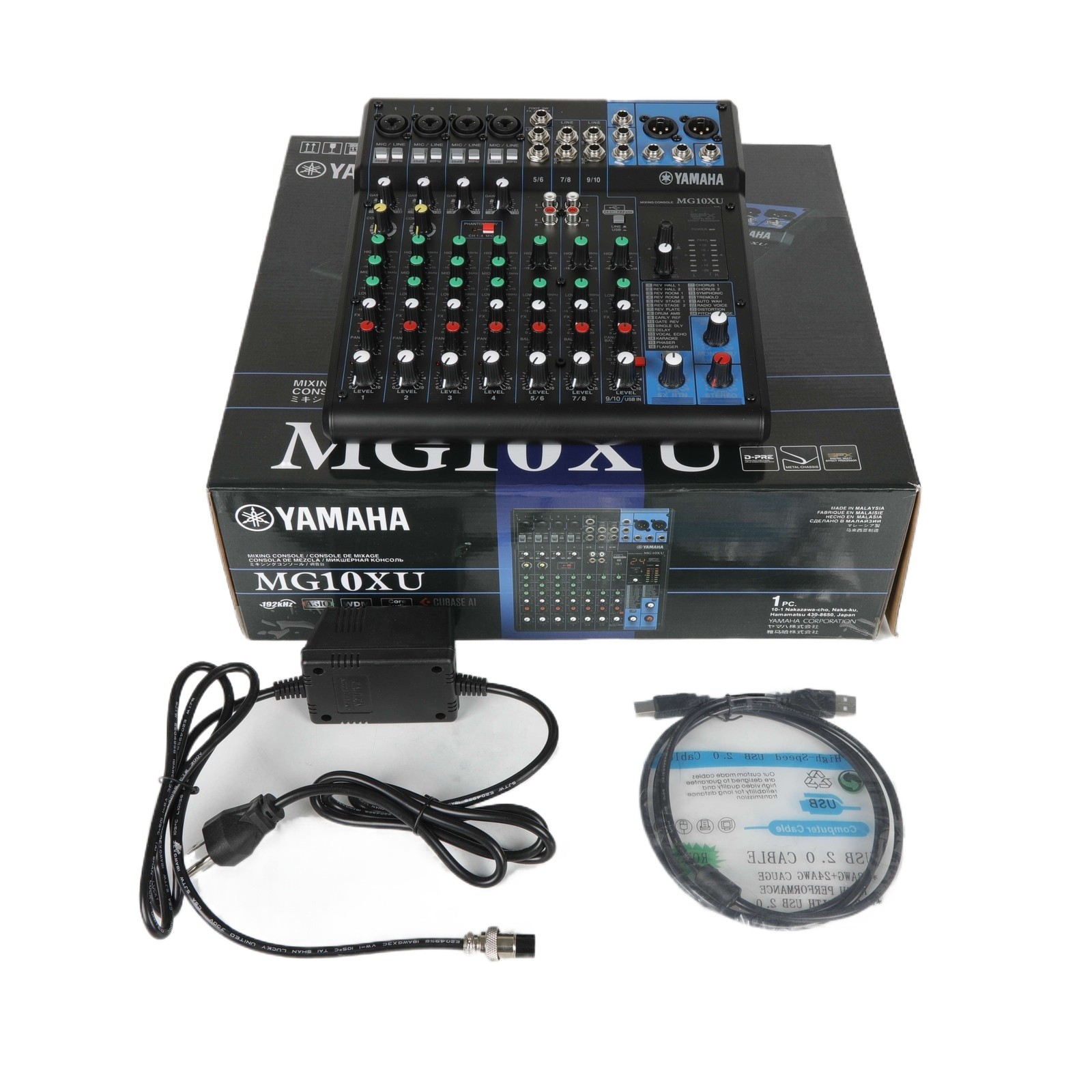 Yamaha MG10XU Mixer with Effects For Professional Live And Studio Recording