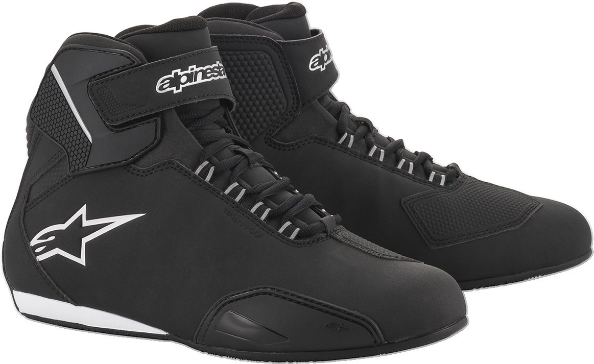 Alpinestars 2544619-119-7 Stella Sektor Waterproof Womens Riding Shoes 7 Blac...