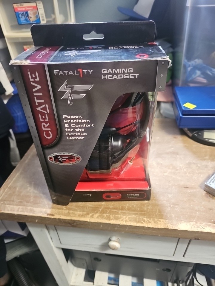 Creative Fatal1ty Gaming Headset (2010s, Microphone, Tested