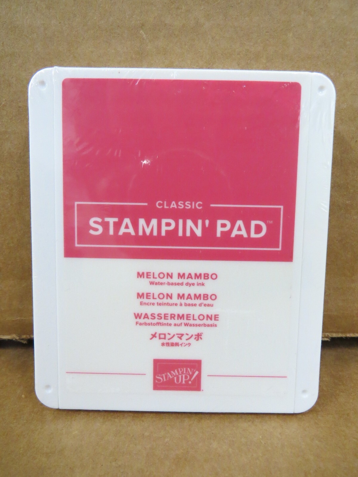 Stampin' Up!  Classic Ink Pad - Melon Mambo - NEW SEALED!