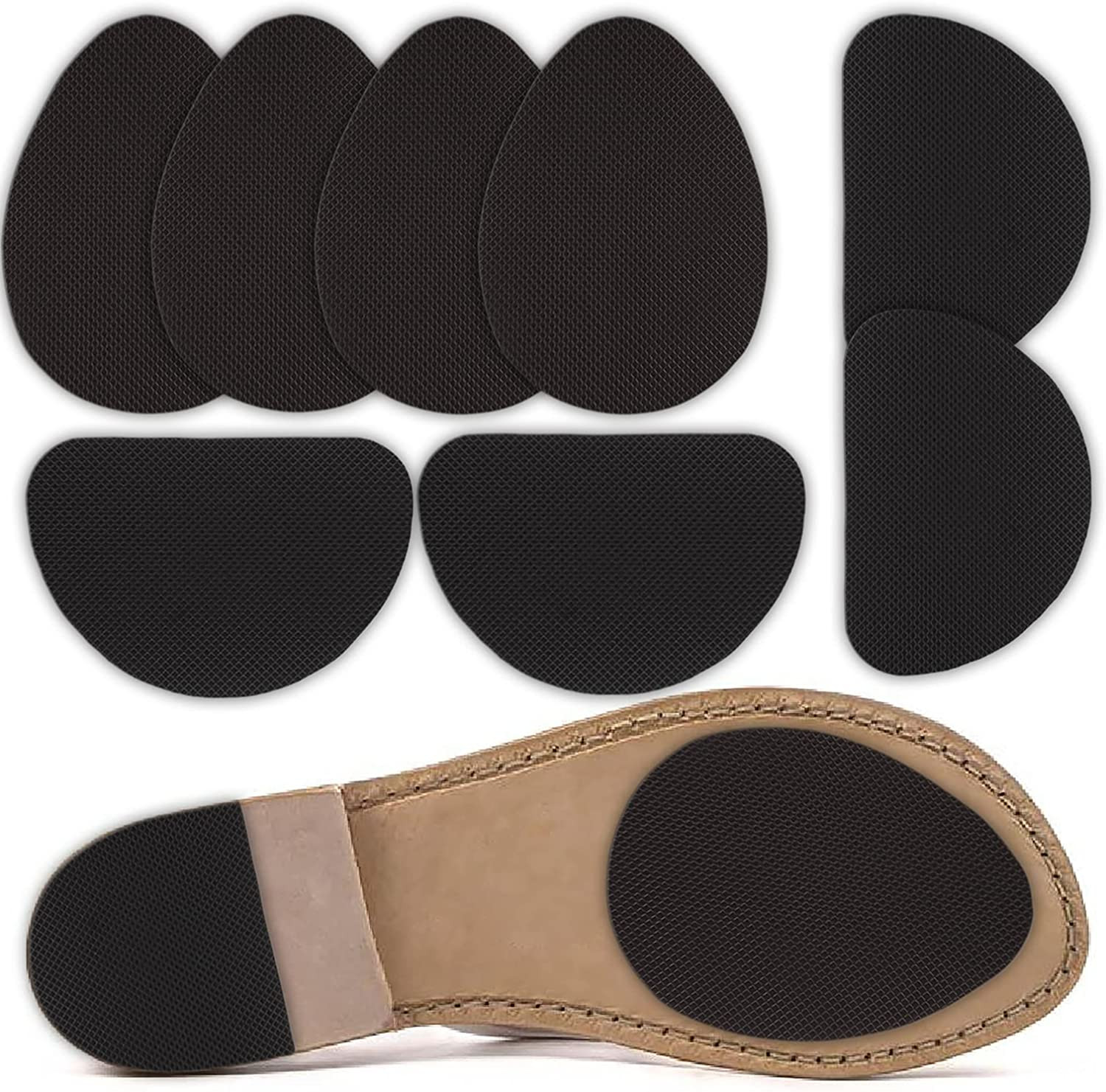 Non-Slip Shoes Pads Sole Protectors Adhesive, High Heels Anti-Slip Shoe Grips (B