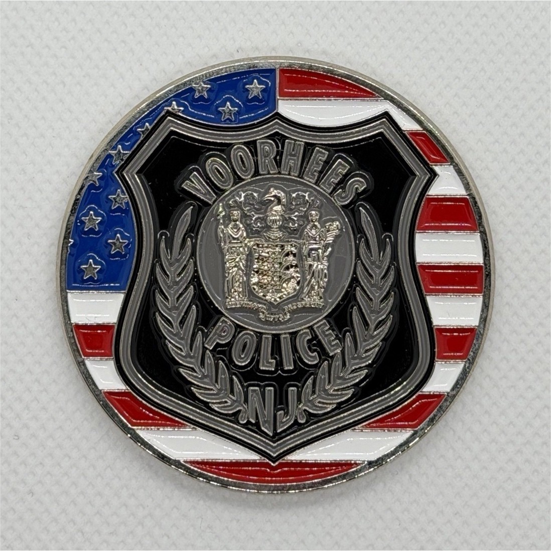Voorhees Police NJ School Resource Officers Challenge Coin