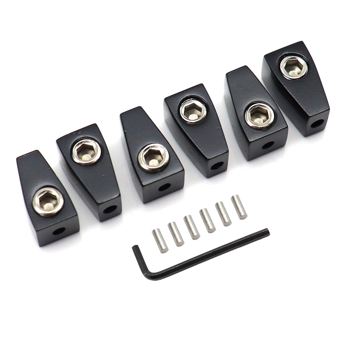 6 String Headless Electric Guitar Nut Single String Nut individual Nut Black