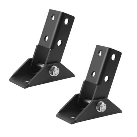 2 Pcs,180 Degree Turn Joint Connector Bracket,Solar Adjustable Brace Fitting