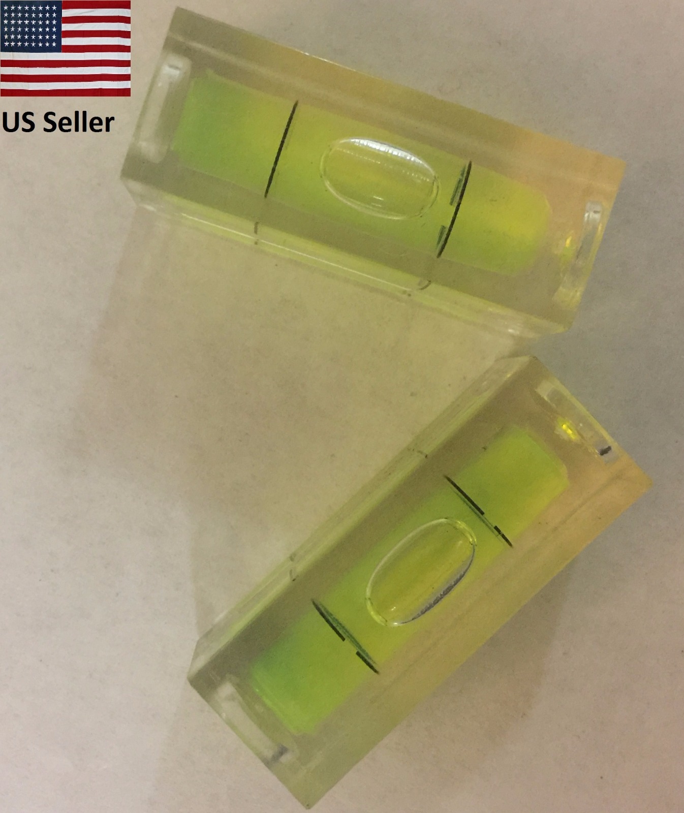 4Pcs 15x15x40mm LEVEL VIAL Square Bubble Spirit Camera Tripod 0.6"x0.6" x1.57"