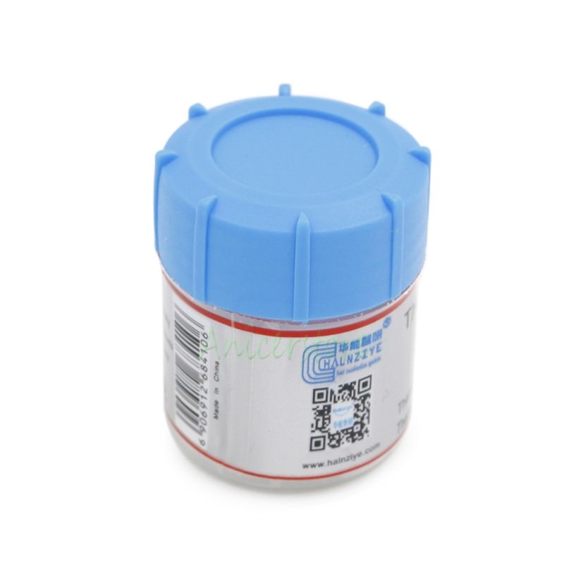 2pcs 20g PC CPU Heatsink VGA Silicone Compound Thermal Grease Paste White Color