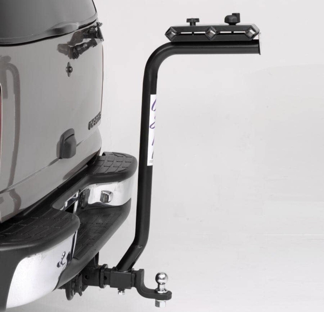 Surco BRS300 Slide-Over 2" Hitch 3-Bike Rack So Can Still Tow Trailer.