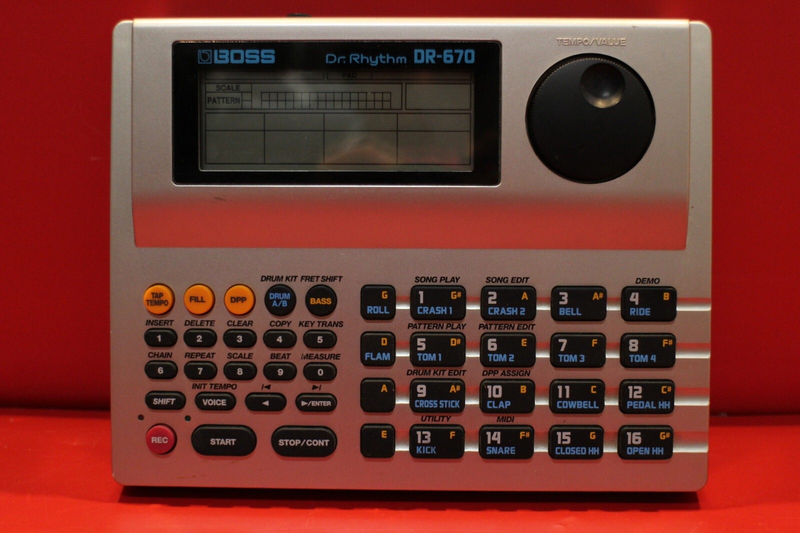 USED BOSS Roland DR-670 Dr. Rhythm Box Drum Machine Sequencer U2035 231102