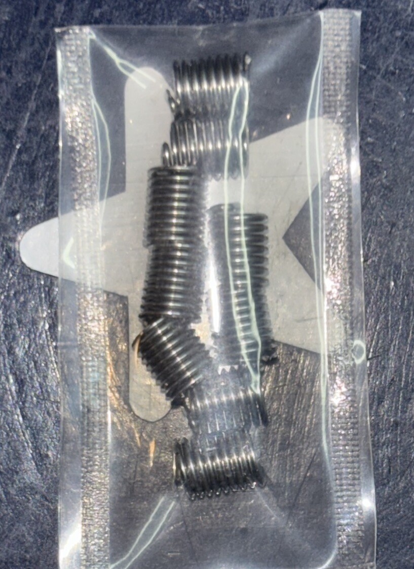 9X Recoil 6-40 Free Running Threaded Insert Helical 0.2760" OAL  1191-06CN276 X9