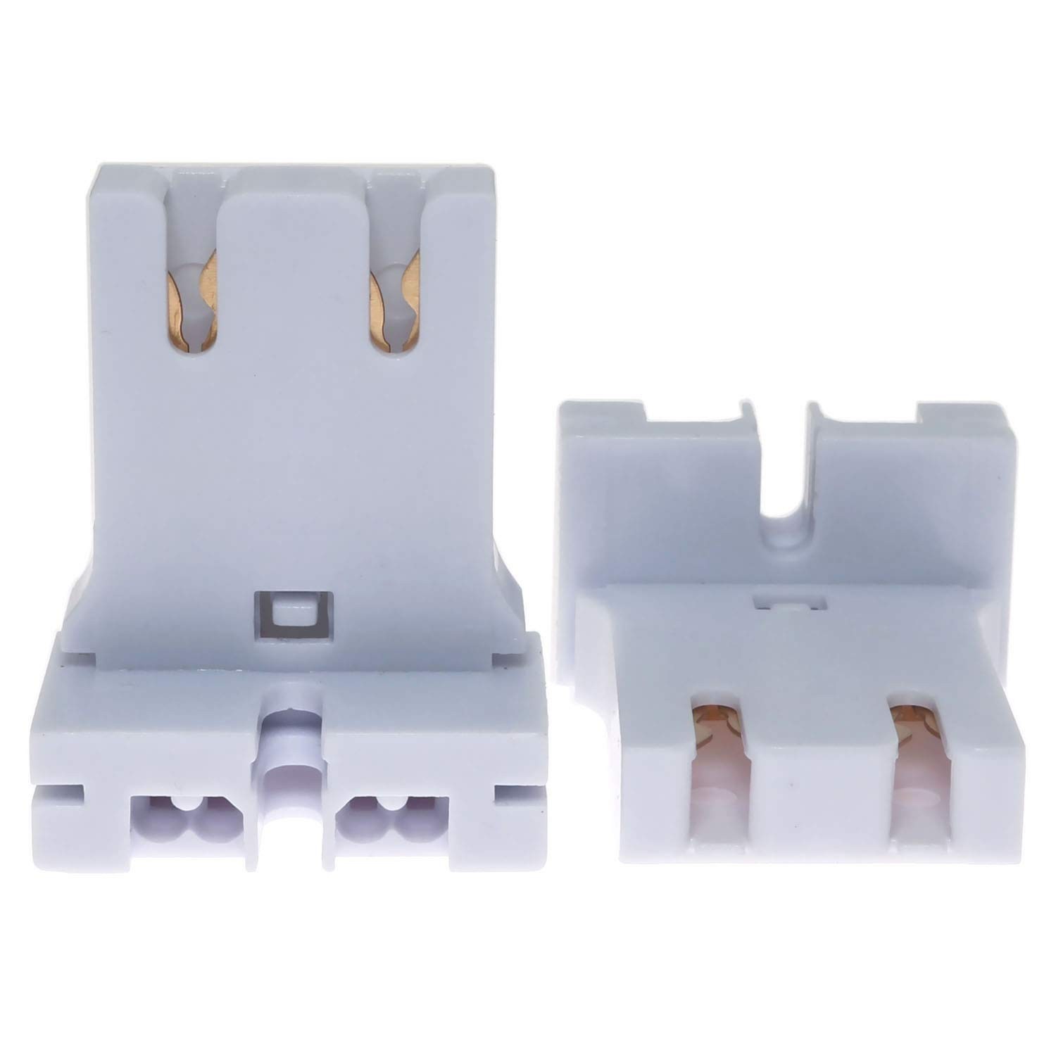 E-outstanding Fluorescent T-8 T-12 Medium Bi-Pin Socket 2PCS U-Shaped White