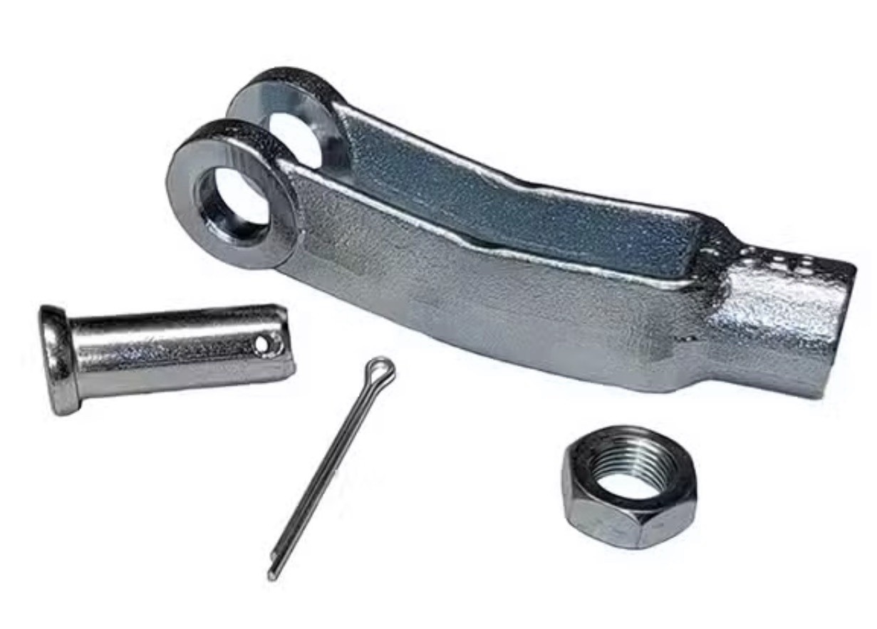 Dump Trailer Tailgate Air Cylinder Bent Clevis Kit 5/8-18