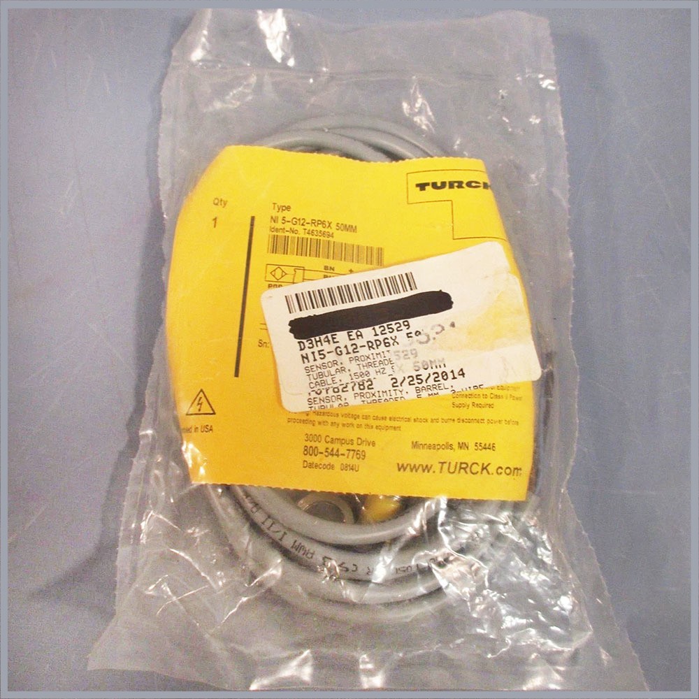 TURCK New NI5-G12-RP6X NI5-G12-RN6X NI5-G12-RP6X-H1141 NI5-G12-RN6X-H1141 sensor