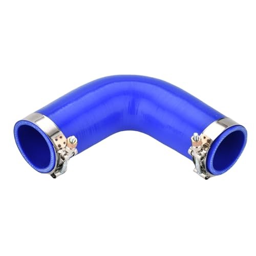 F04-6006 F046006 90 Degree Silicone Rubber Elbow Hose with Clamps Replaces