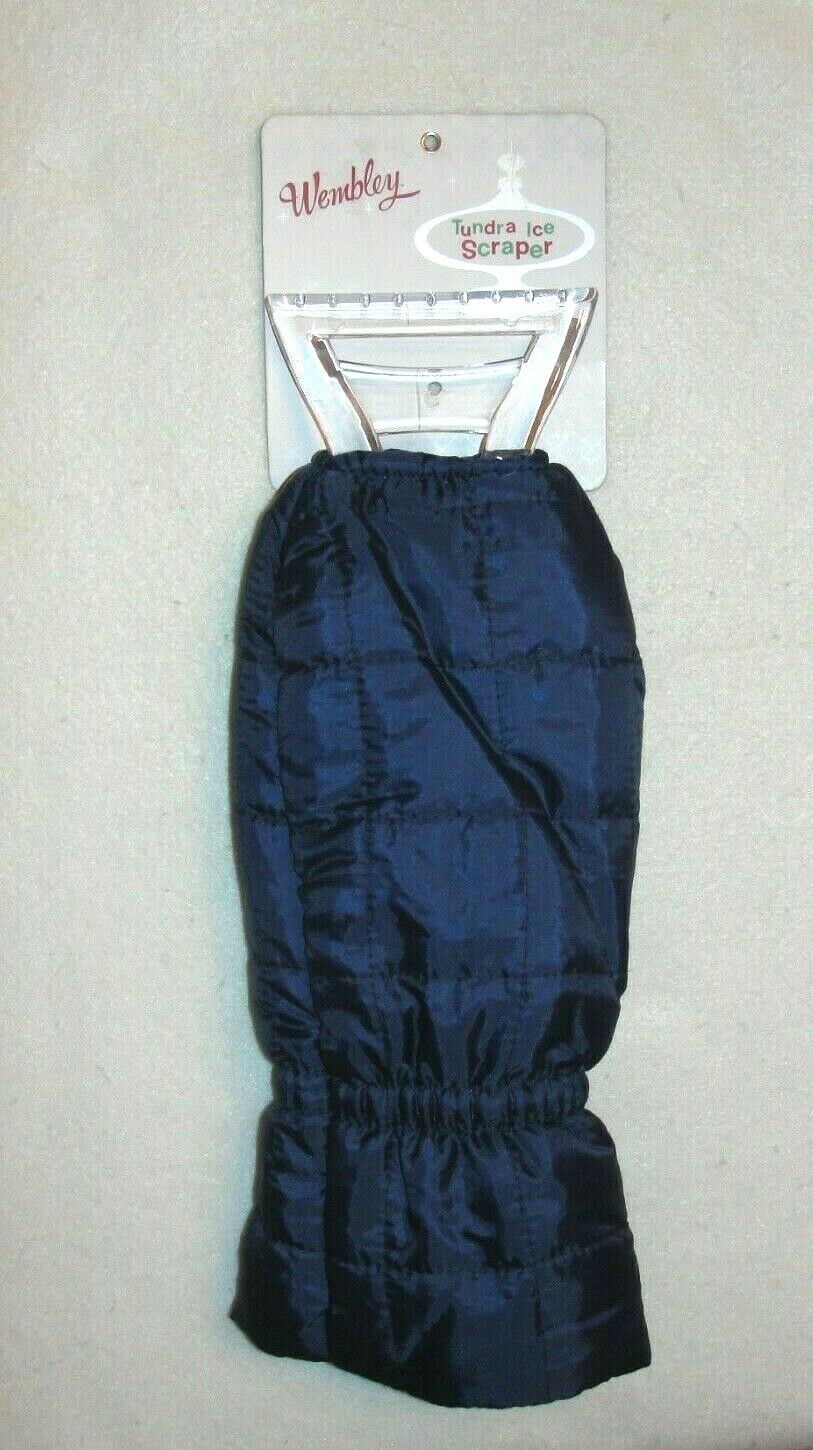 Wembley Navy Blue Tundra Ice Scraper Glove Mitt - New