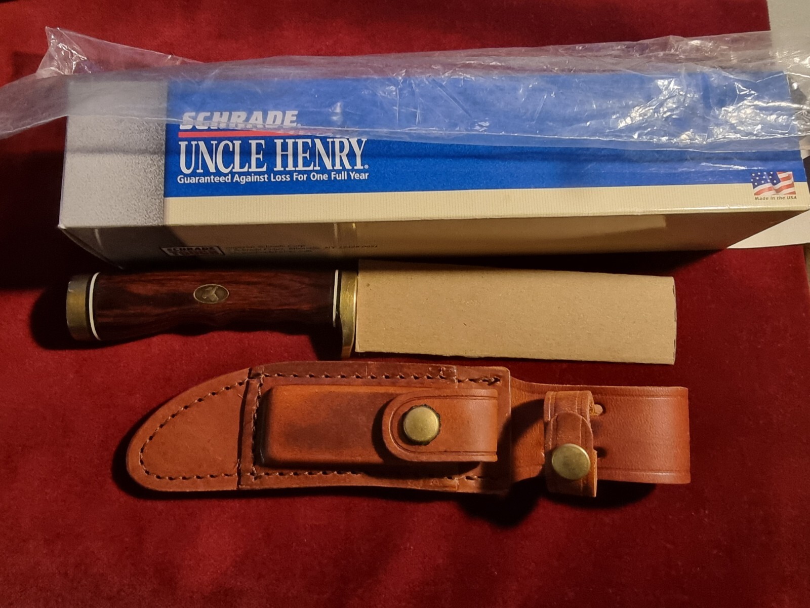 Schrade 153UH Quail Unlimited Never Used  And Very Rare Made In the USA