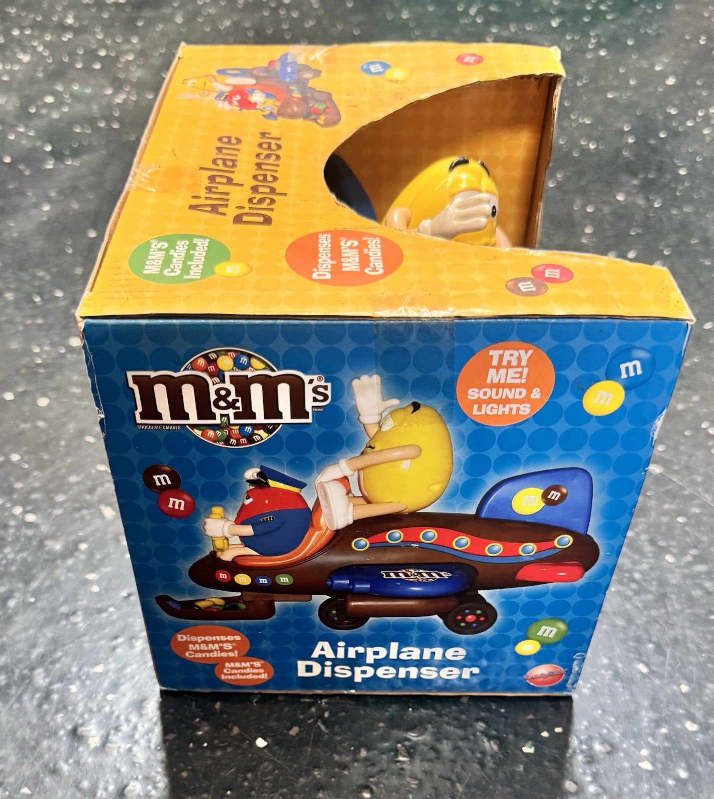 M&Ms Airplane DIspenser